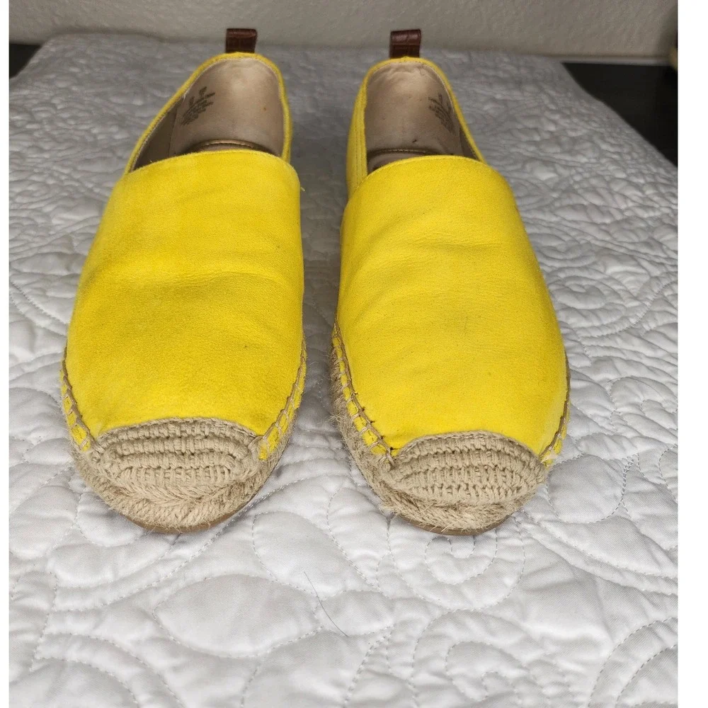 Sam Edelman Womans‎ Yellow Espadrilles Women's Shoes Size 7